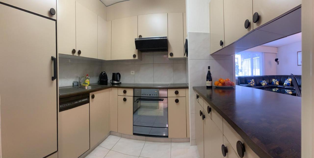 Quellenhof C01 Apartment Davos Bagian luar foto